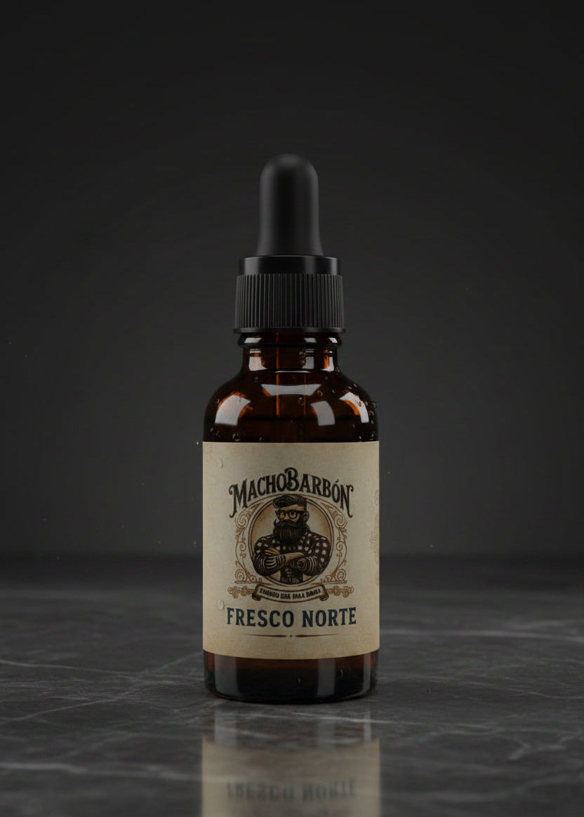 Aceite para Barba Macho Barbón – Fresco Norte