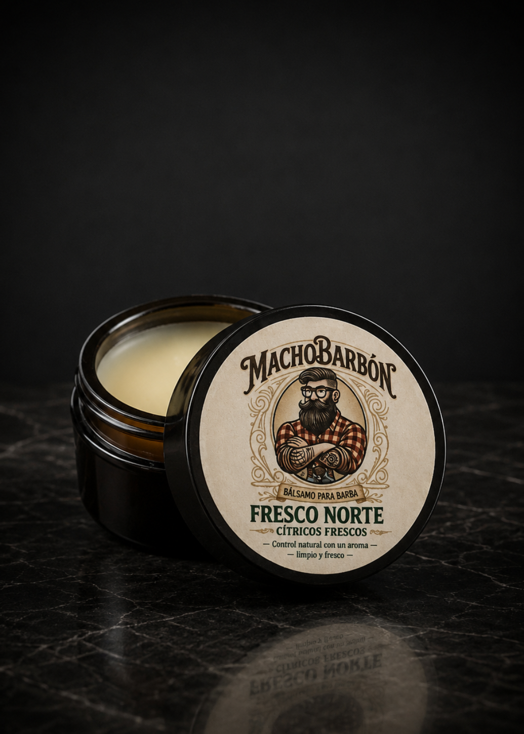 Bálsamo para Barba Macho Barbón – Fresco Norte 45g